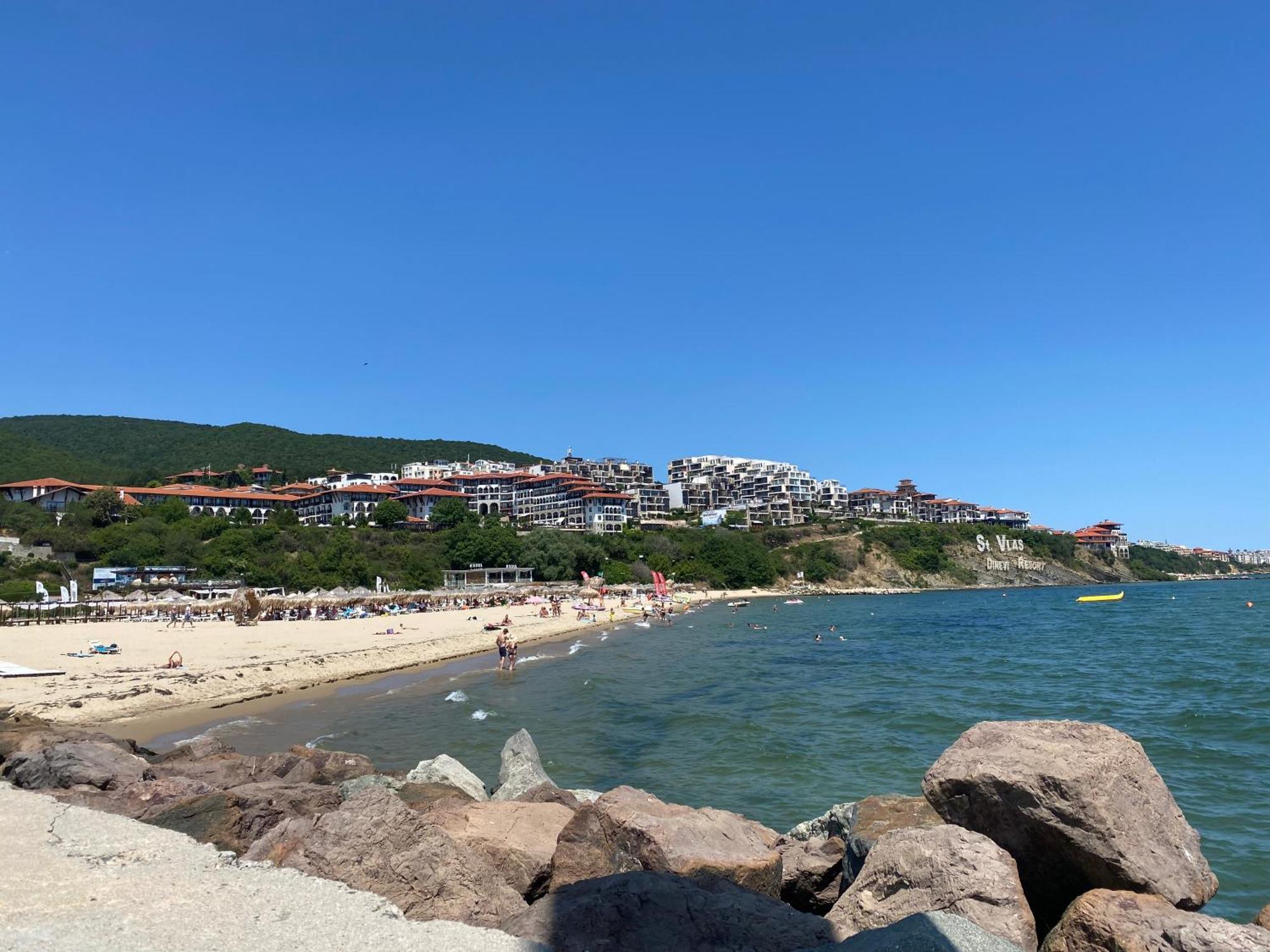 Horizon 10 'В' Apartment Sveti Vlas Luaran gambar